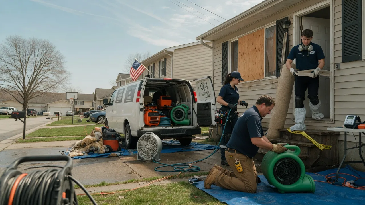 Water Damage Restoration in Townville, PA near me